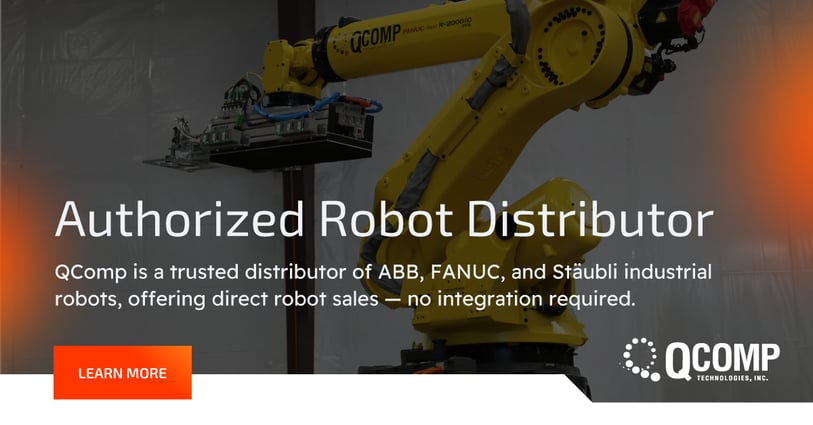 authorized robot distributor for abb, fanuc and staubli