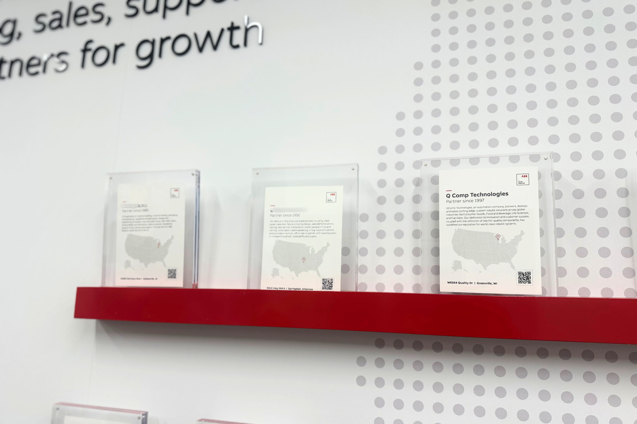 QComp on ABB Value Provider Wall