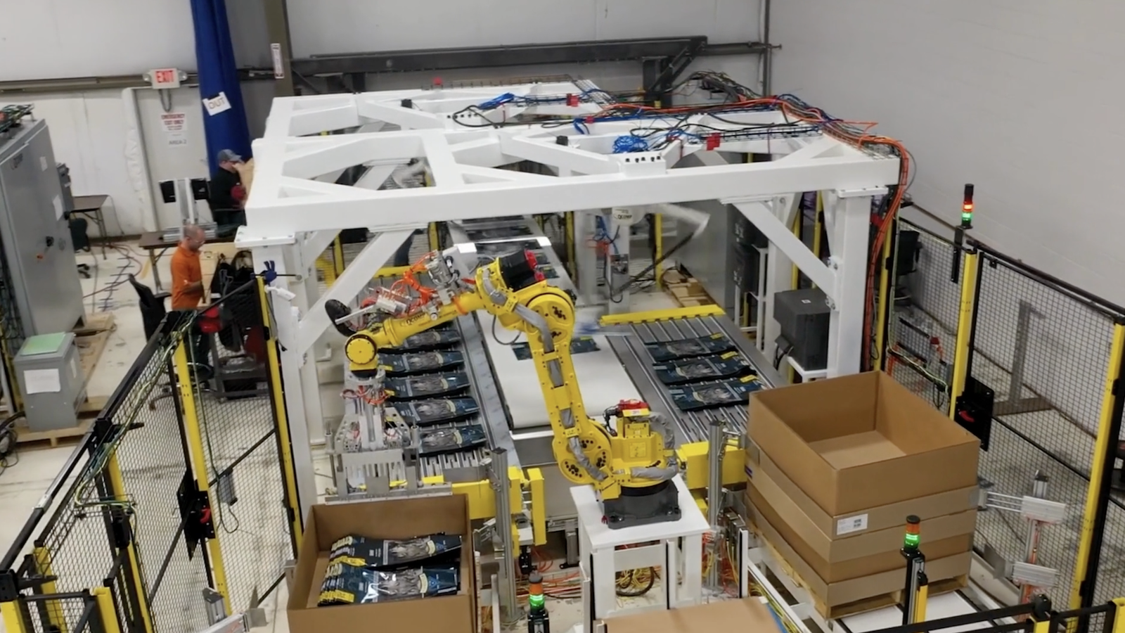 robotic bag stacking
